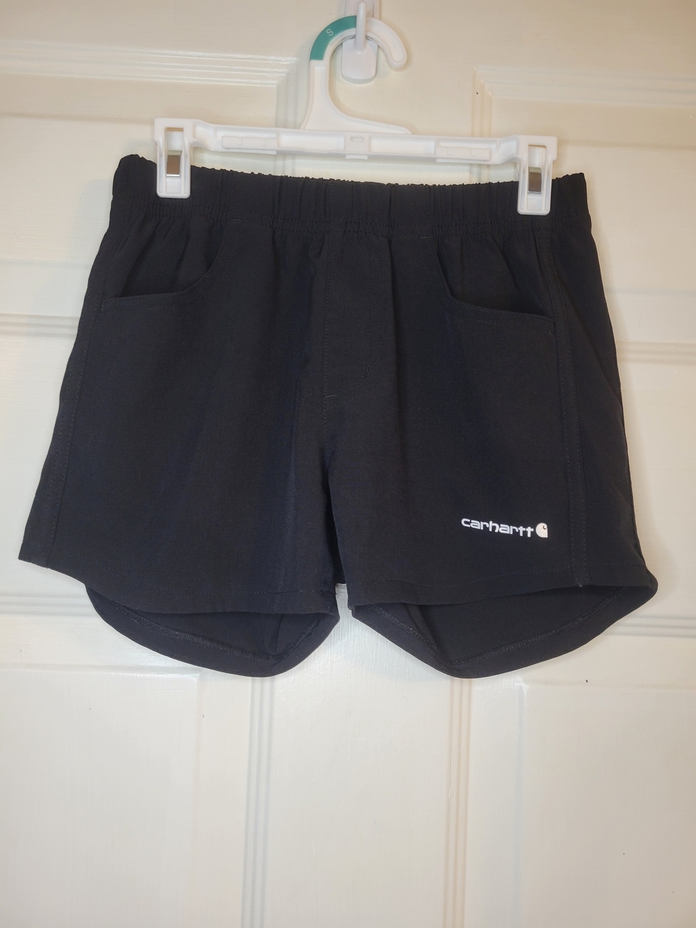 Carhartt Black Performance Elastic-Waist Shorts - Picture 2 of 8